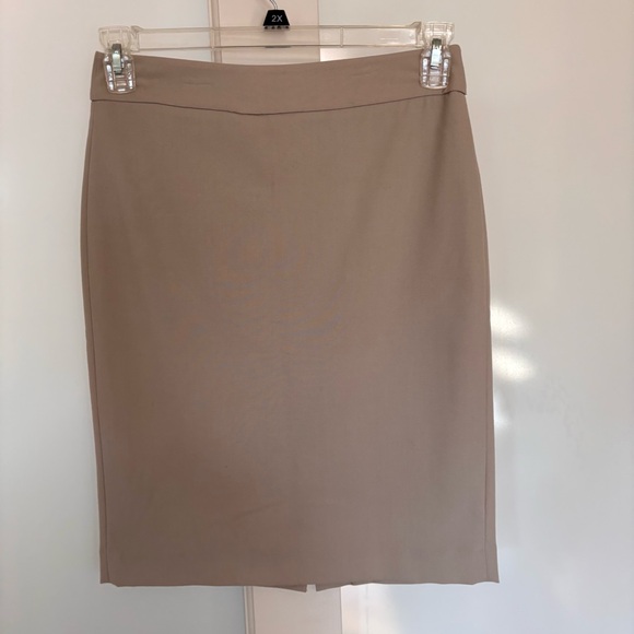 Calvin Klein Dresses & Skirts - Calvin‎ Klein Invisible Fit Solutions Pencil Skit Size 2 Beige